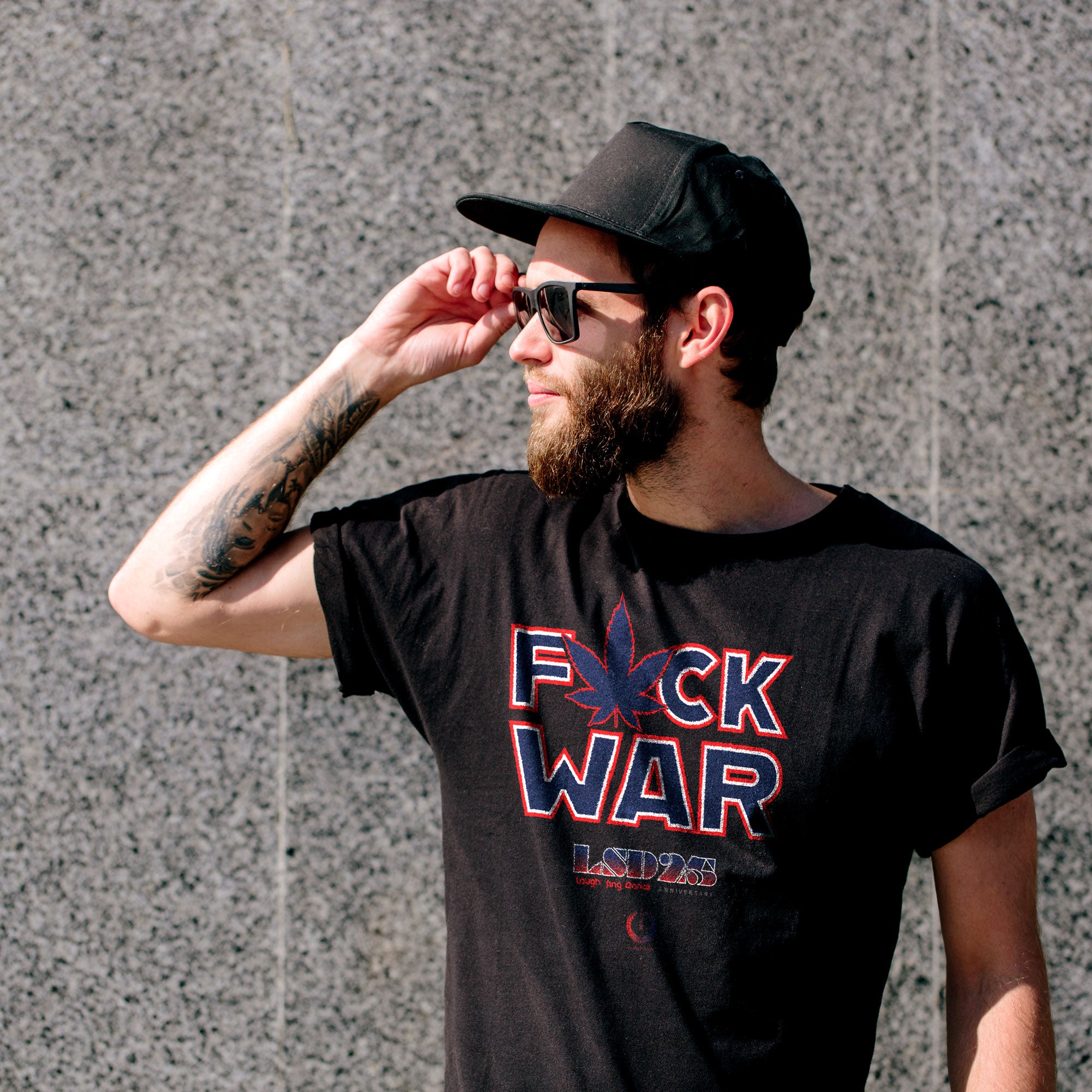 F*ck War Red White & Blue (USA, UK, Cuba, Russia)