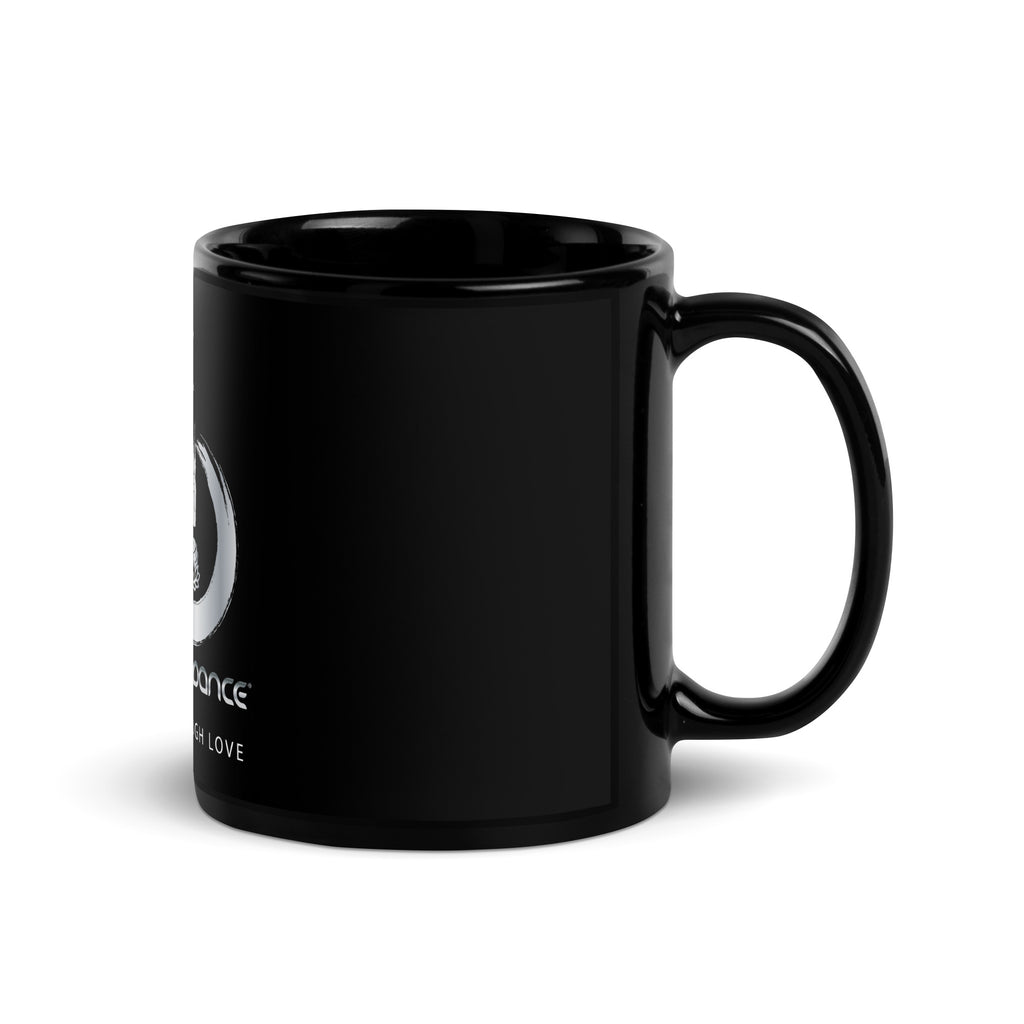 Evolute⁷ Black Glossy Mug
