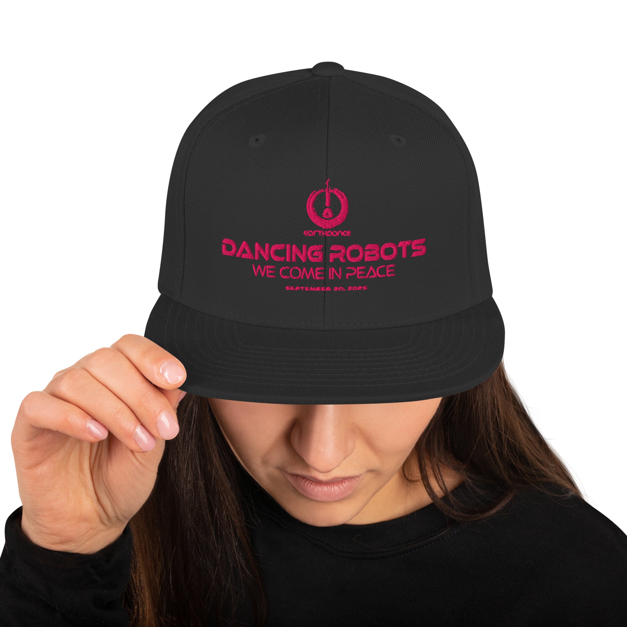 Dancing Robots Snapback Hat