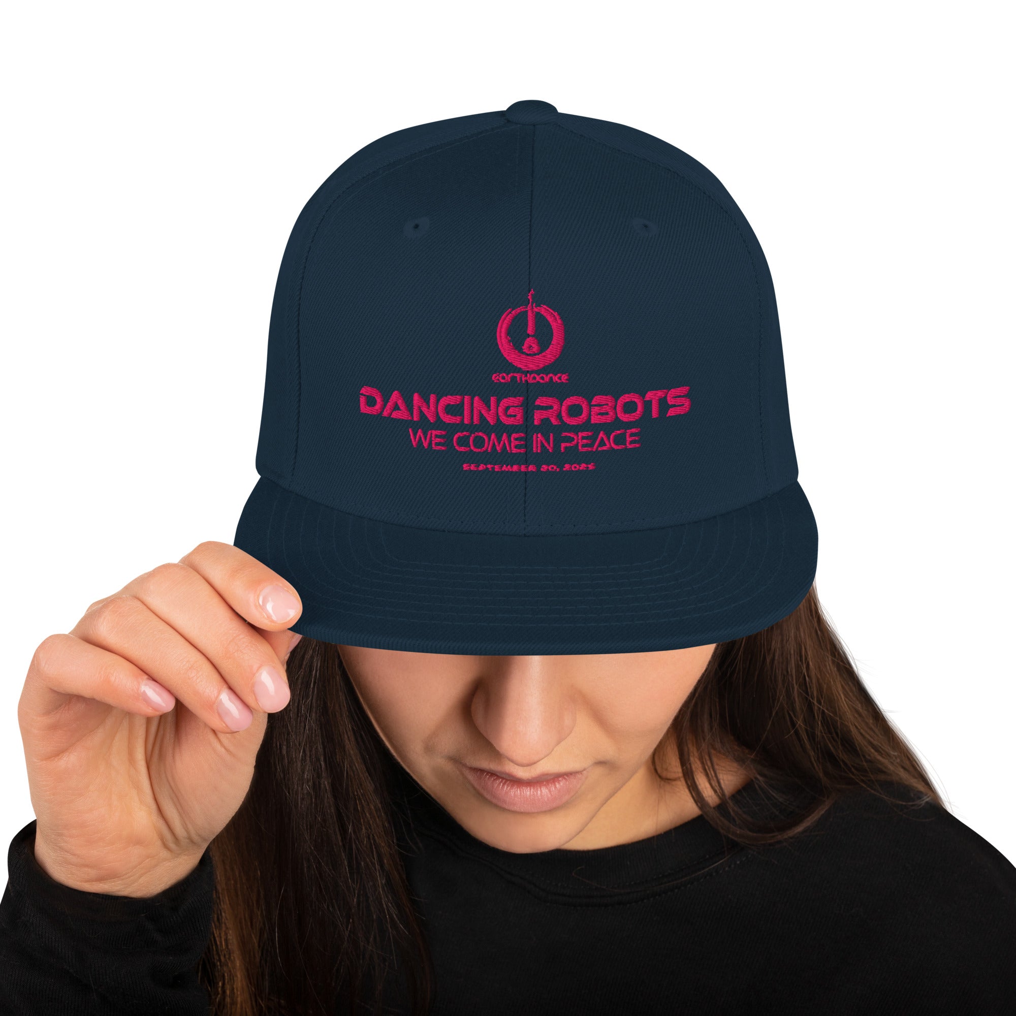Dancing Robots Snapback Hat