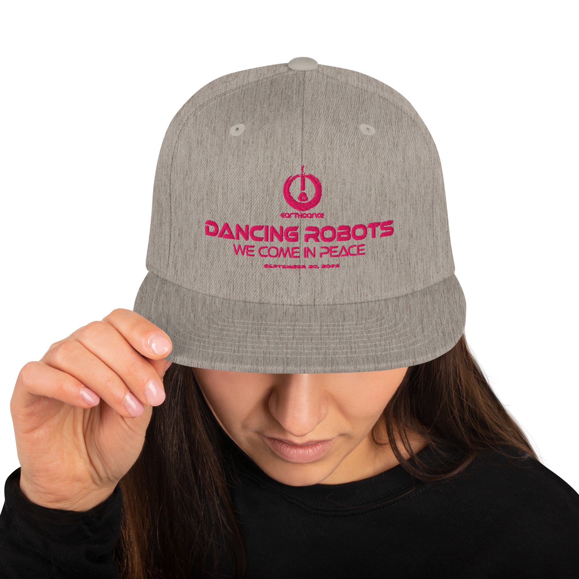 Dancing Robots Snapback Hat