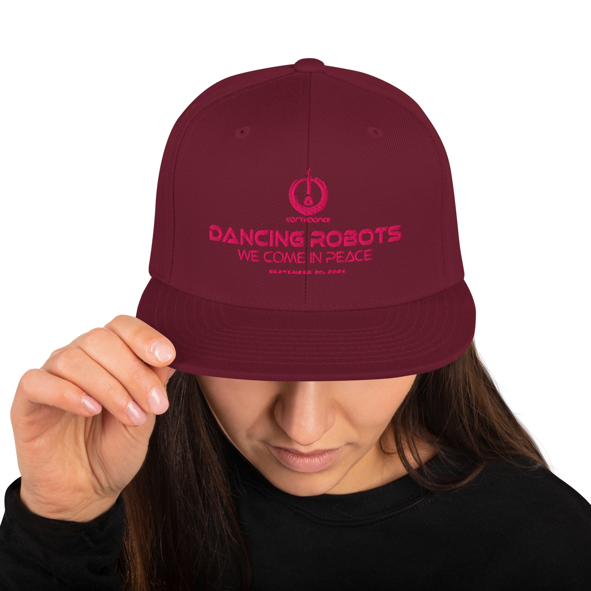 Dancing Robots Snapback Hat