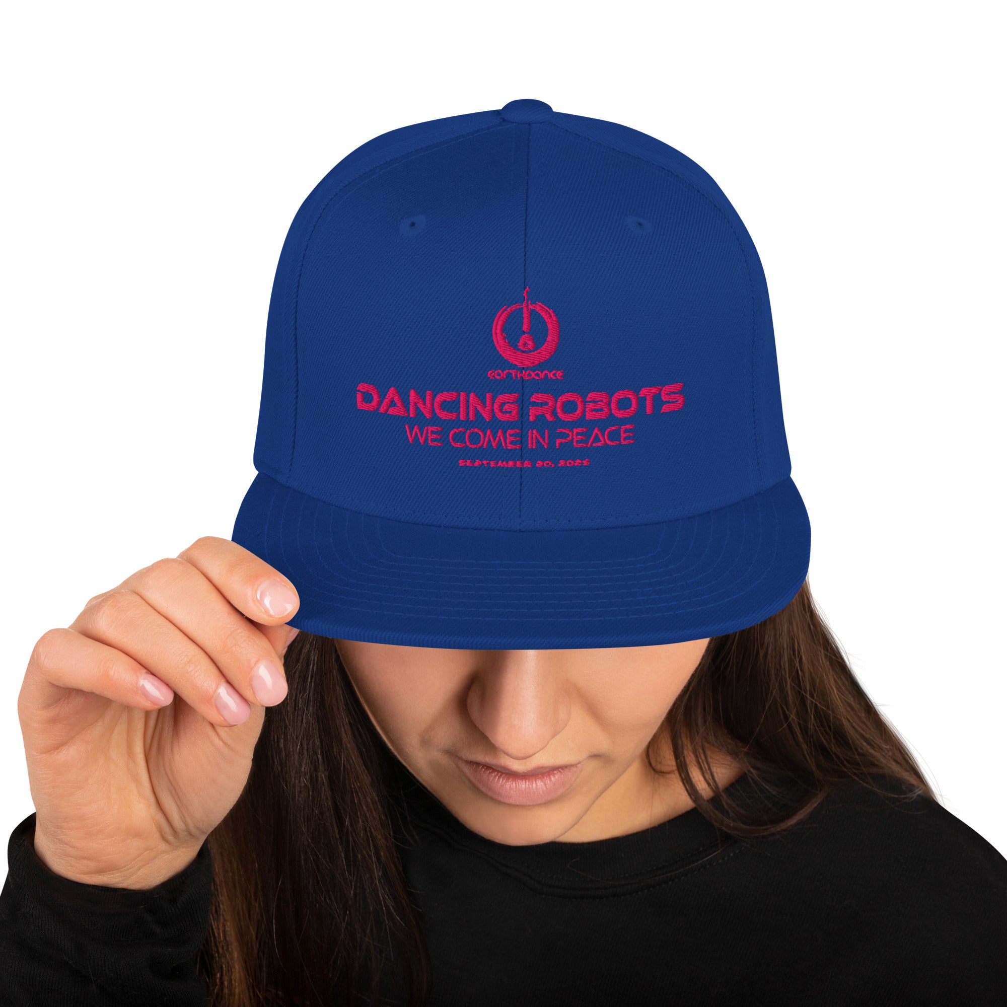 Dancing Robots Snapback Hat