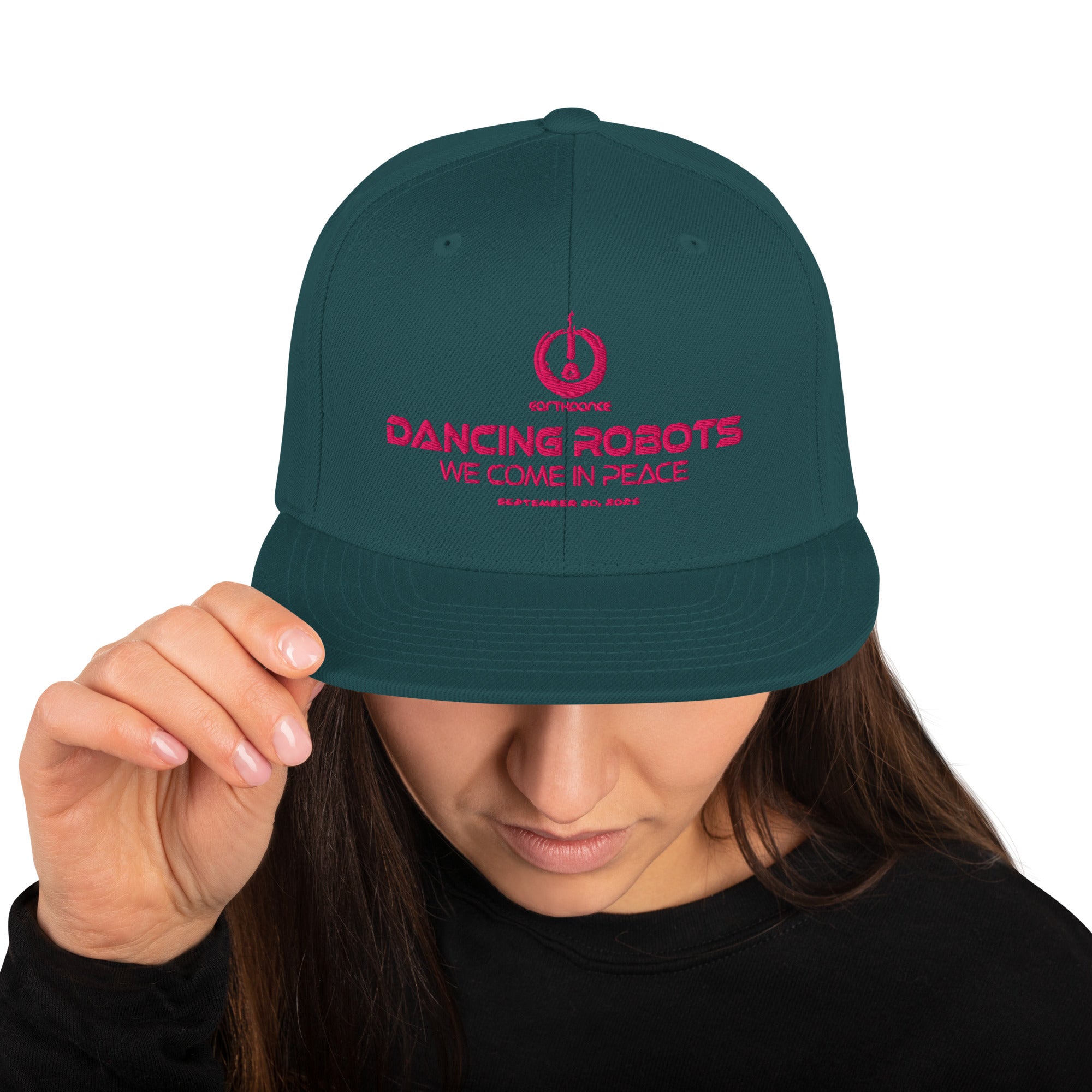 Dancing Robots Snapback Hat