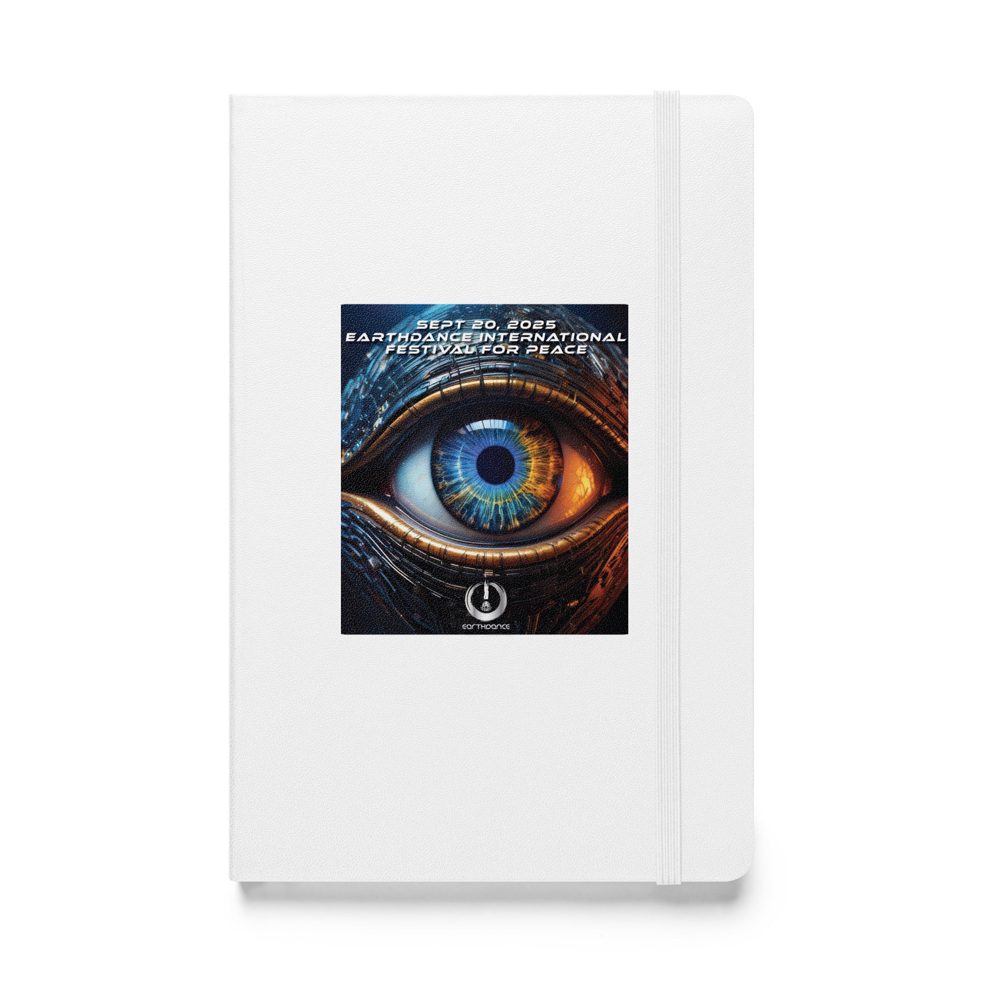 Dancing Robots Robot Eye Hardcover Bound Notebook
