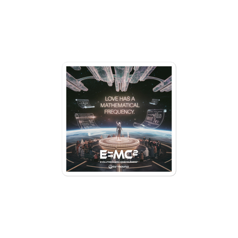 Love Has A Mathematical Frequency Sticker