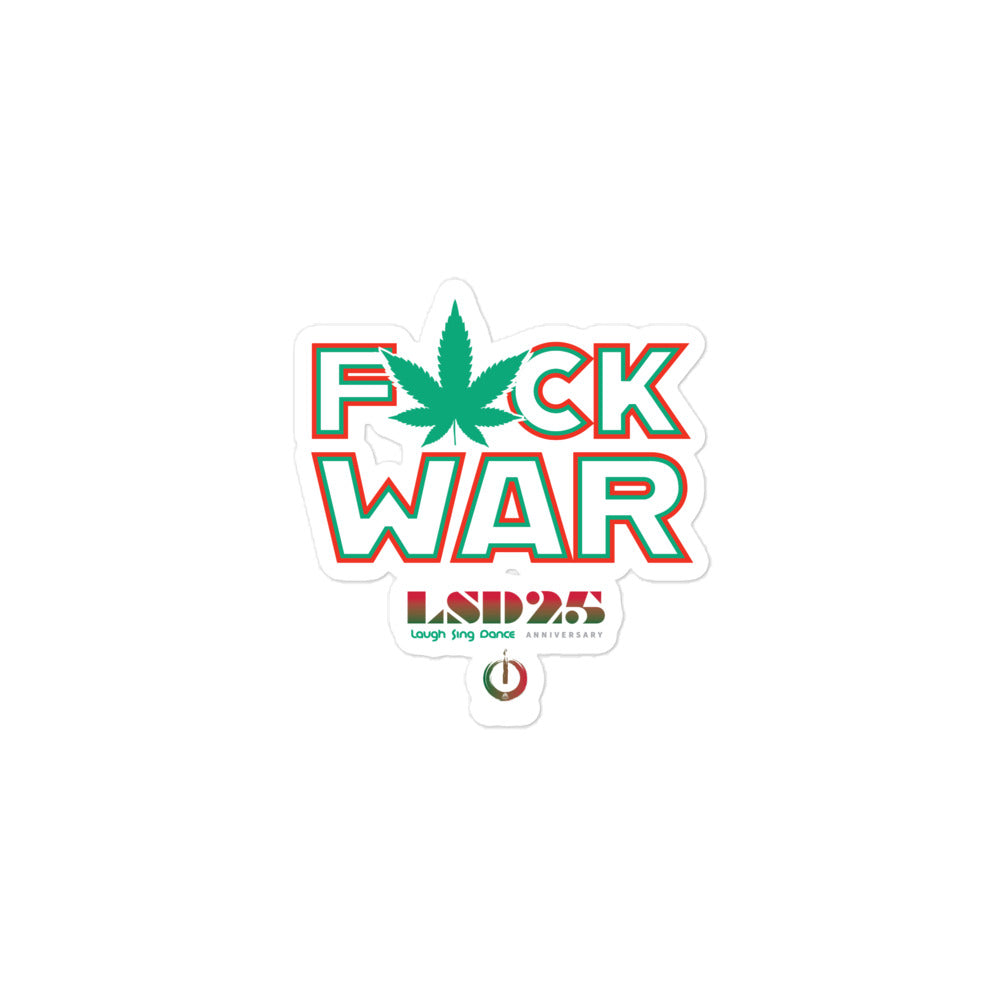 F*ck War Sticker