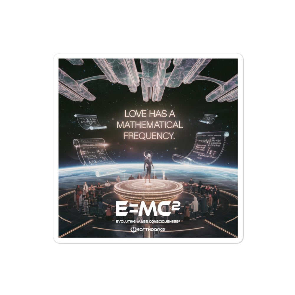 Love Has A Mathematical Frequency Sticker