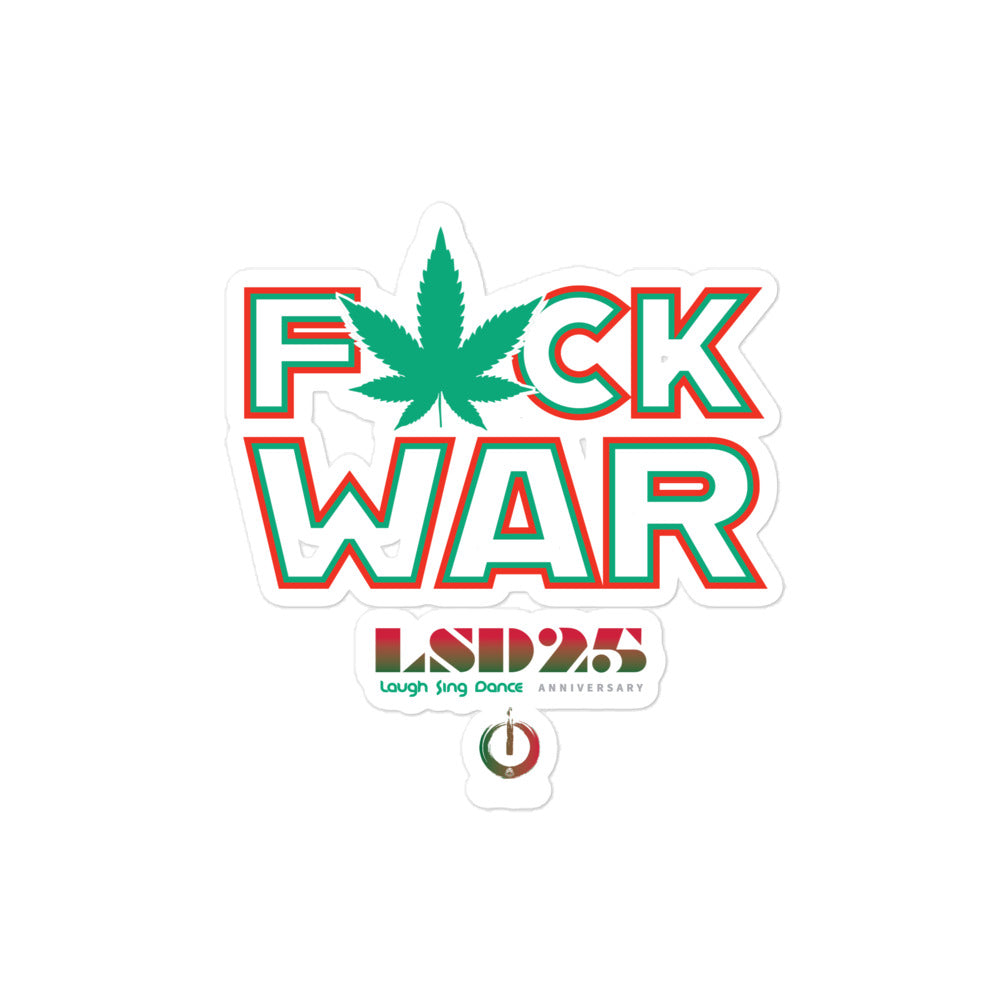 F*ck War Sticker