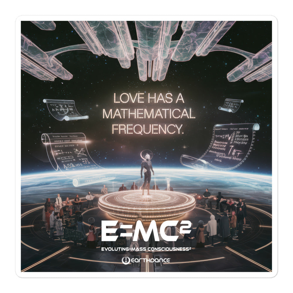 Love Has A Mathematical Frequency Sticker