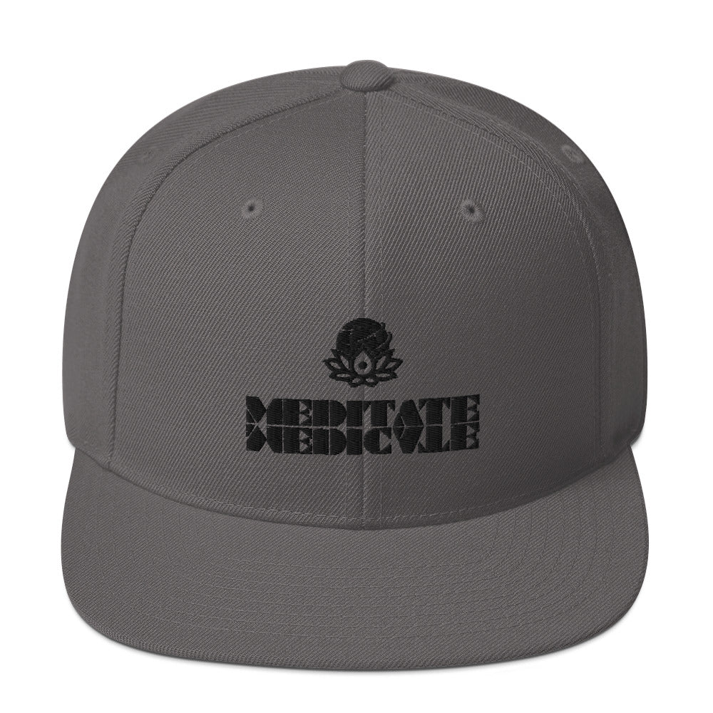Meditate Medicate Classic Snapback