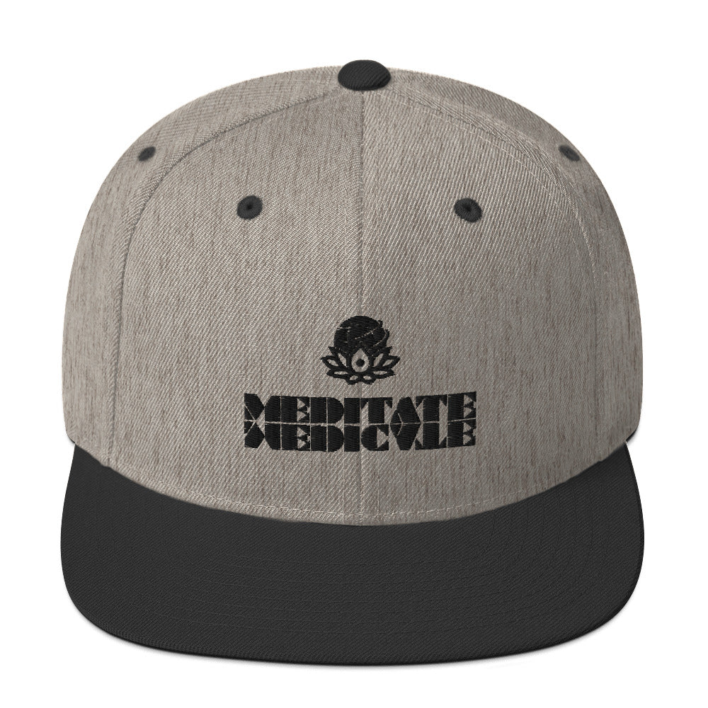 Meditate Medicate Classic Snapback