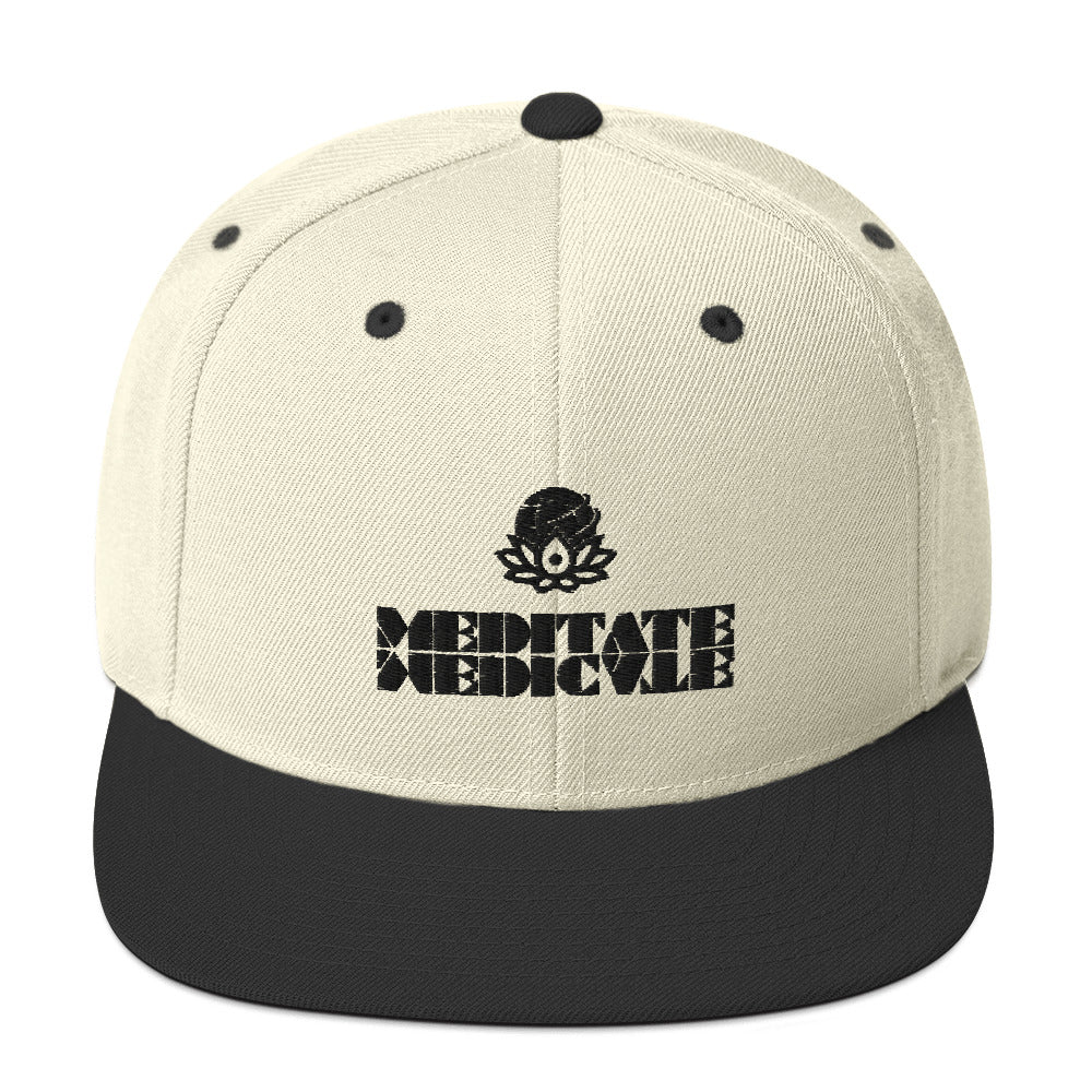 Meditate Medicate Classic Snapback