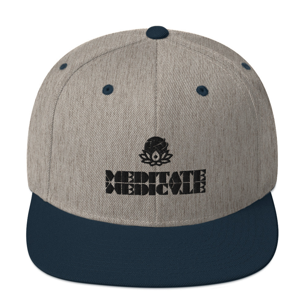 Meditate Medicate Classic Snapback
