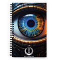 2025 Theme: Dancing Robots Spiral Notebook