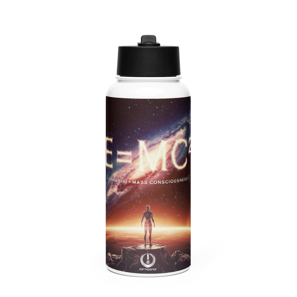 E = MC² Stainless Steel Water Bottle