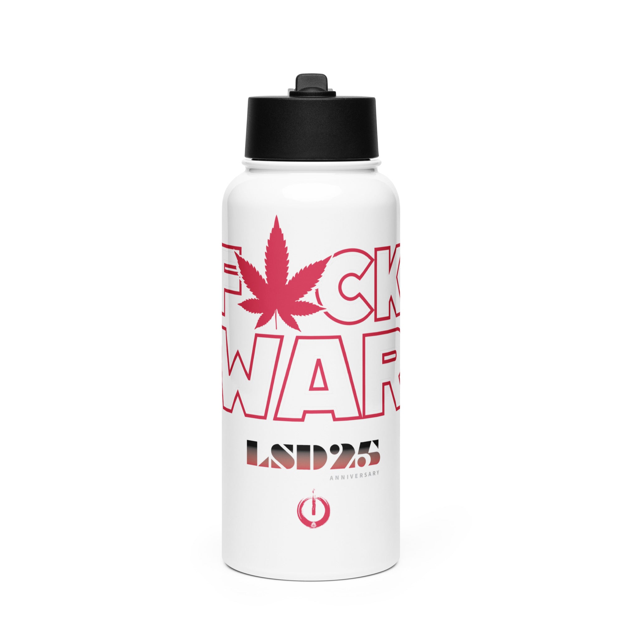 F*ck War Stainless Steel Water Bottle
