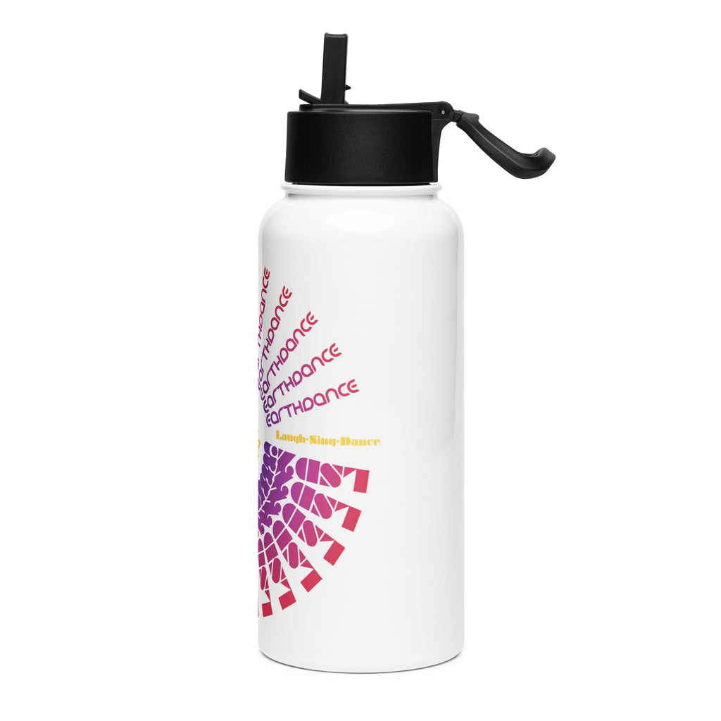 Laugh, Sing, Dance - Stainless Steel Water Bottle