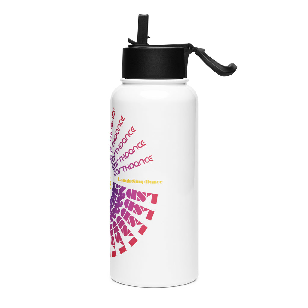 Laugh, Sing, Dance - Stainless Steel Water Bottle