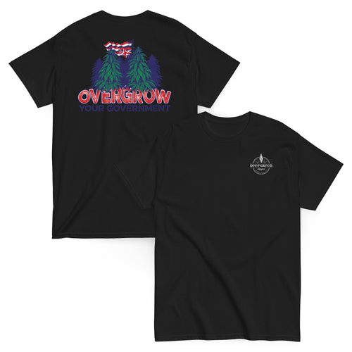 Graphic Tee, Overgrow Hawaii – Unisex – Black