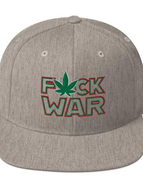 Fuck War Snapback Hat