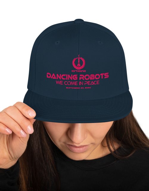 Dancing Robots Snapback Hat