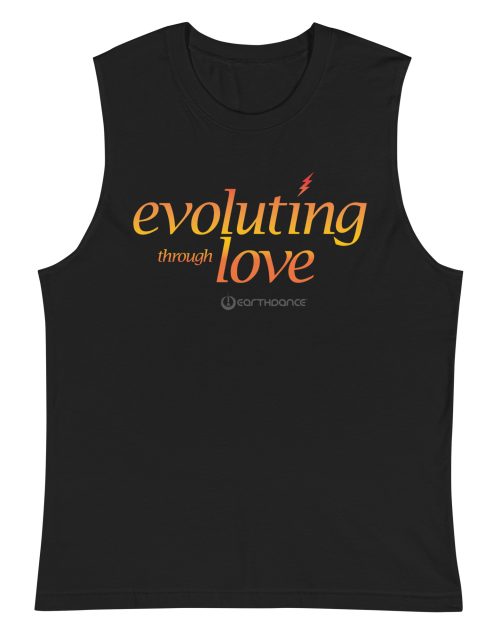 Evoluting Through Love Muscle Shirt