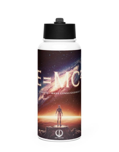 E = MC² Stainless Steel Water Bottle