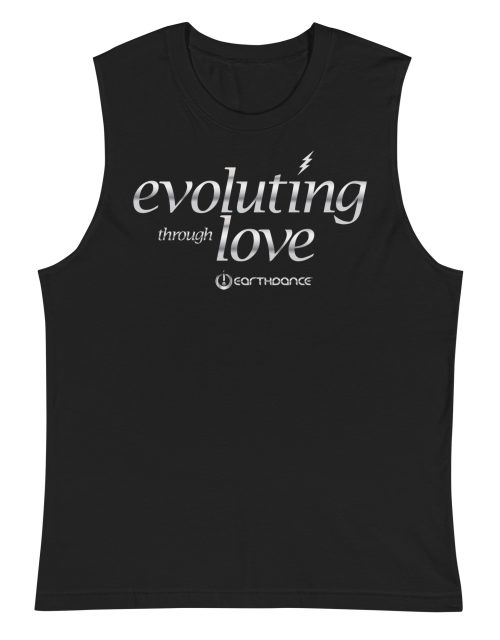Evoluting Through Love Muscle Shirt